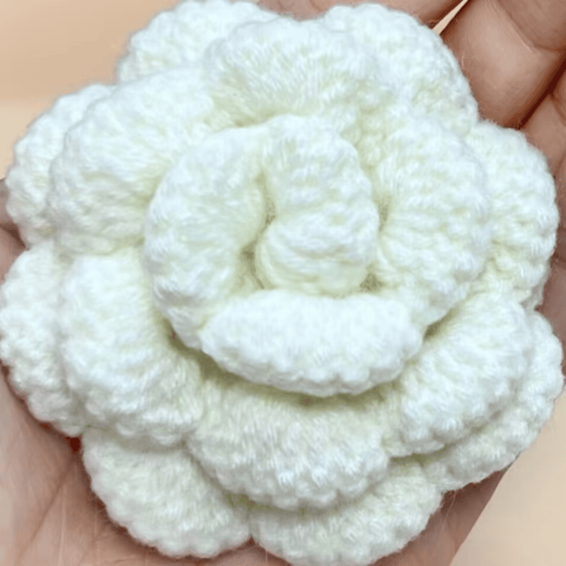 crochet flower style 3