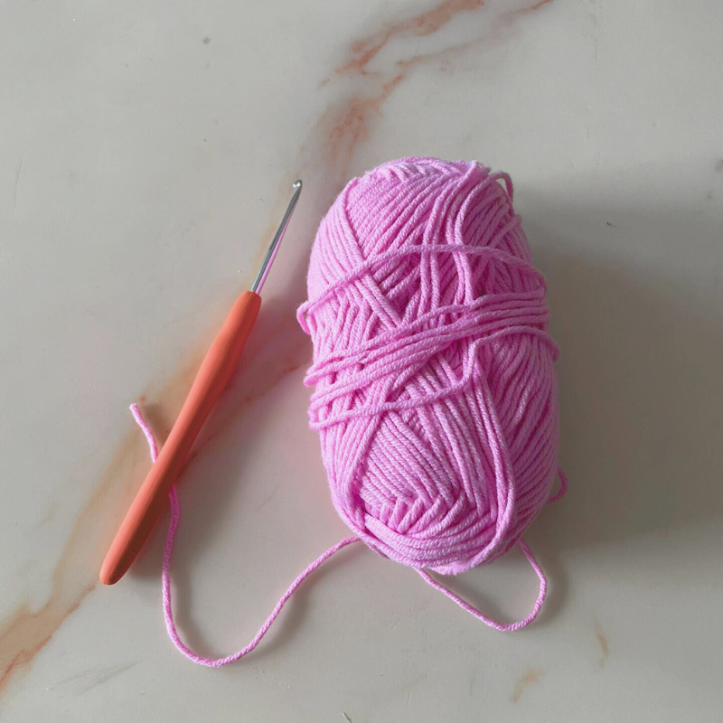 hook and yarn
